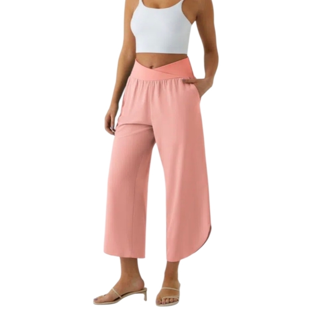 HALARA Breezful High waisted Kopek Red Breezeful‎ Crossover Quick Dry Pants